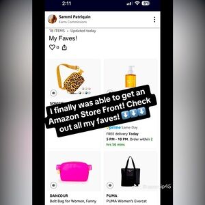 Check out my Amazon Store front!